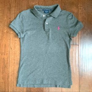 Polo Ralph Lauren Polo Shirt Heather Gray Soft